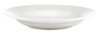 24T412 Rimmed Soup Bowl, White, 10 In, 12 oz, PK 12