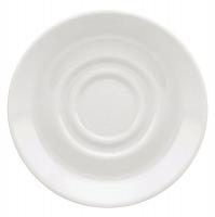 24T456 Saucer, 6 In, White, PK 12