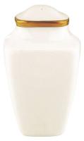 24T552 Salt Shaker, Ivory/Gold, PK 12