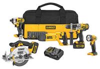 24T871 Cordless Combination Kit, 20.0V, Li-Ion