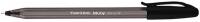 24T981 Ballpoint Pen, Medium, Black, PK 12