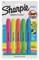 24U003 Gel Highlighter Set, 5 Colors