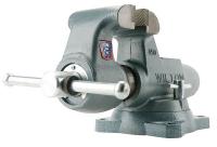 24W027 Machinist Vise, 5-13/16 Deep, 12 in Open