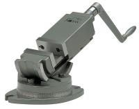 24W044 Angle Machine Vise, 1-5/16 Deep, 2 in Open