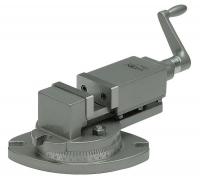 24W050 Milling Machine Vise, 1-1/2 D, 4 in Open