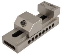 24W053 Tool Makers Vise, 3-1/8 D, 3-1/8 in Open