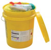 24W852 Dry Acid Neutralizer Spill Kit, Bucket