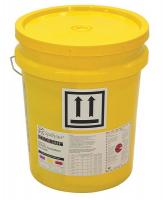 24W854 Liquid Acid Neutralizer Spill Kit, Bucket