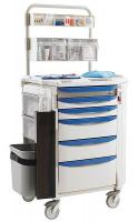 24X114 Anesthesia Cart, H 45-1/4 x W 32-1/4