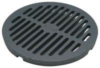 24X182 Floor Grate, Cast Iron, 8 In Dia.