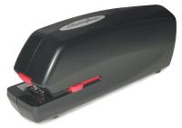 24Y084 Electric Stapler, 1/4 to 1-1/2 In., Black