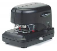 24Y085 Electric Stapler, 1/4 to 3/4 In., Black