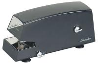 24Y086 Electric Stapler, 1/4 to 1 In., Black