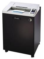 24Y132 Paper Shredder, Strip-Cut, 44 gal., Gray