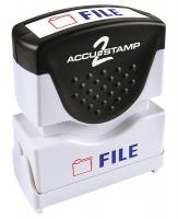 24Y233 ACCU-STAMP 2 Shutter FILE 2 Color