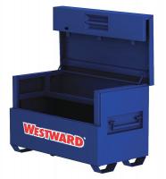 24Y936 Piano Box, 60-7/8 x 30-1/8 x37-11/16, Blue