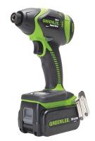 24Z006 Cordless Impact Driver Kit, 18V, 1/4 In.