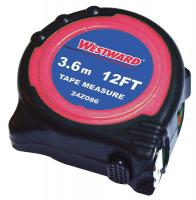24Z086 Measuring Tape, 12 Ft, ABS