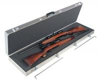 24Z155 Gun Case, 2 LG Scoped Rifles, 52x14x4-1/2