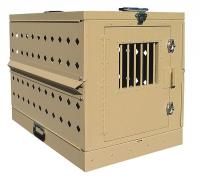 24Z170 Lrg Collapsible Dog Crate, 34x22x26H, Alum