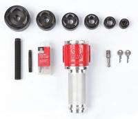 24Z181 Knockout Punch Set, 1/2 to 4 In, 11 Pc