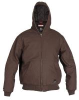 24Z229 Jacket, No Insulation, Dark Brown, 2XL