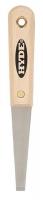 24Z429 Chisel Putty Knife, Stiff, SS, 3/8 In