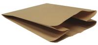 25D161 Trash Can Liner, Brown, 12 In W, LDPE, PK250
