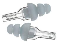 25D202 Ear Plugs, Reusable/Natrl Sound, 12dB, Std