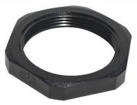 25D347 Locknut, 1 1/4 In, For Tubing, PK5