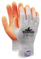 25D598 CutResistant Glove, XS, S-n-P/Hi Vis Or, Pr
