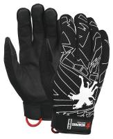 25D610 Multi-Task Glove, L, Black/Black, Pr