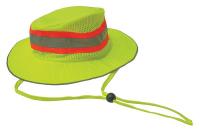 25F545 Sun Protection Hat, Hi-Vis Lime, S/M