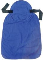 25F547 Hard Hat Cooling Pad w/Neck Shade, Blue