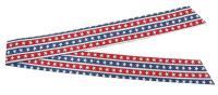 25F548 Head Band/Neck Tie, Stars and Stripes
