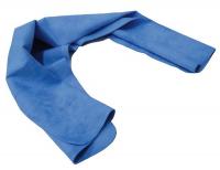 25F564 Cooling Towel, 29-1/2x13 In., Blue