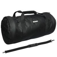 25F576 Duffle Bag, 29x13x13In, 600D Polyester, Blk