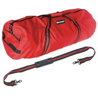 25F575 Duffle Bag, 36x15x15In, 600D Polyester, Red