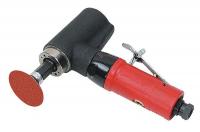 25H826 Air Disc Sander, Light, 0.5 HP, 3 In.