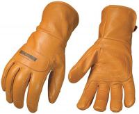 25K890 Leather Gloves, UtilityPlus, Tan, XL, Pr