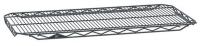 25X046 Wire Shelf, DropMat, 18x48, Silver, Epoxy