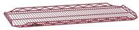 26C227 Wire Shelf, 24x48 in., Flame, Epoxy, PK4