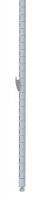 26G801 Shelf Post, 63 in. H, White, PK4