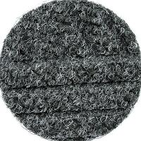 26G851 Entrance Mat, PET Poly Fiber, Blk, 12x6ft