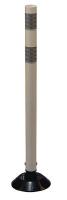 26K984 Delineator Post, White, HDPE, 36 In