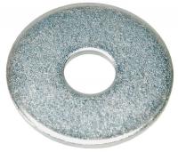26L045 Flat Washer, Wide, Fits 7/16 In, PK5