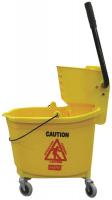 26W620 Mop Bucket and Wringer, 35 qt., Yellow