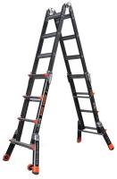 26W725 Multipurpose Ladder, 17 ft., IA, Fiberglass