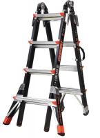 26W727 Multipurpose Ladder, 17 ft., IA, Fiberglass