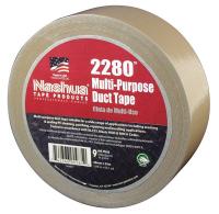 26W992 Duct Tape, 48mm x 55m, 9 mil, Tan